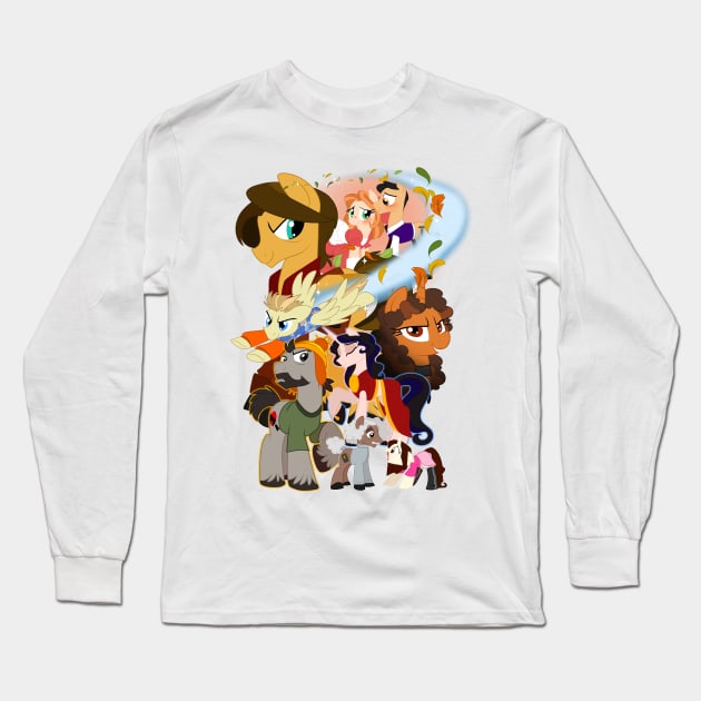 Friendship is Serenity Long Sleeve T-Shirt by nanook1234